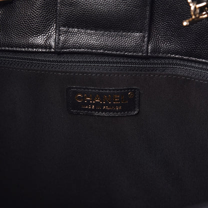 Chanel Caviar Quilted Large Shopping Tote Black 6 of 8