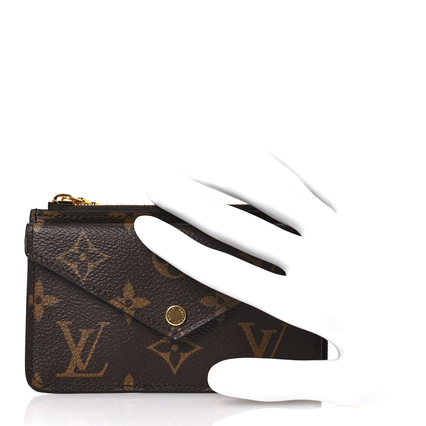 Monogram Recto Verso Card Holder Black