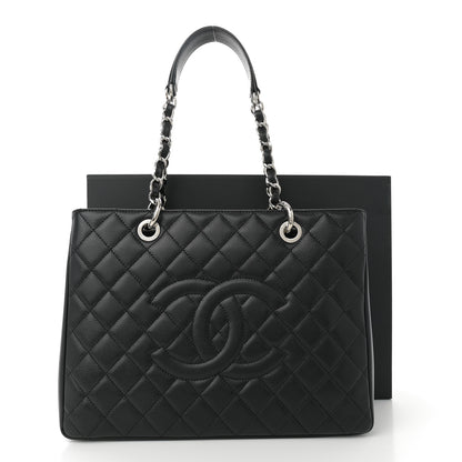 Chanel Caviar Quilted Grand Shopping Tote GST Black 11 of 11