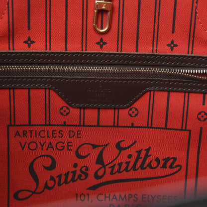 Louis Vuitton Damier Ebene Neverfull MM 6 of 19