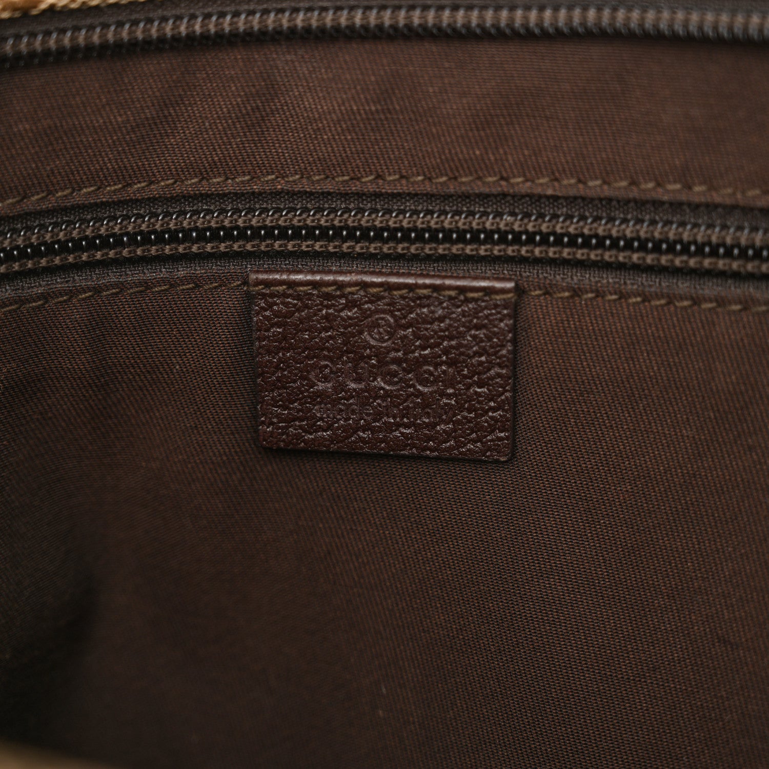 Gucci Monogram Signature Web Small Messenger Brown 6 of 16
