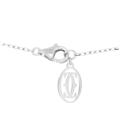 Cartier 18K White Gold Diamond SM D'Amour Pendant Necklace 4 of 5