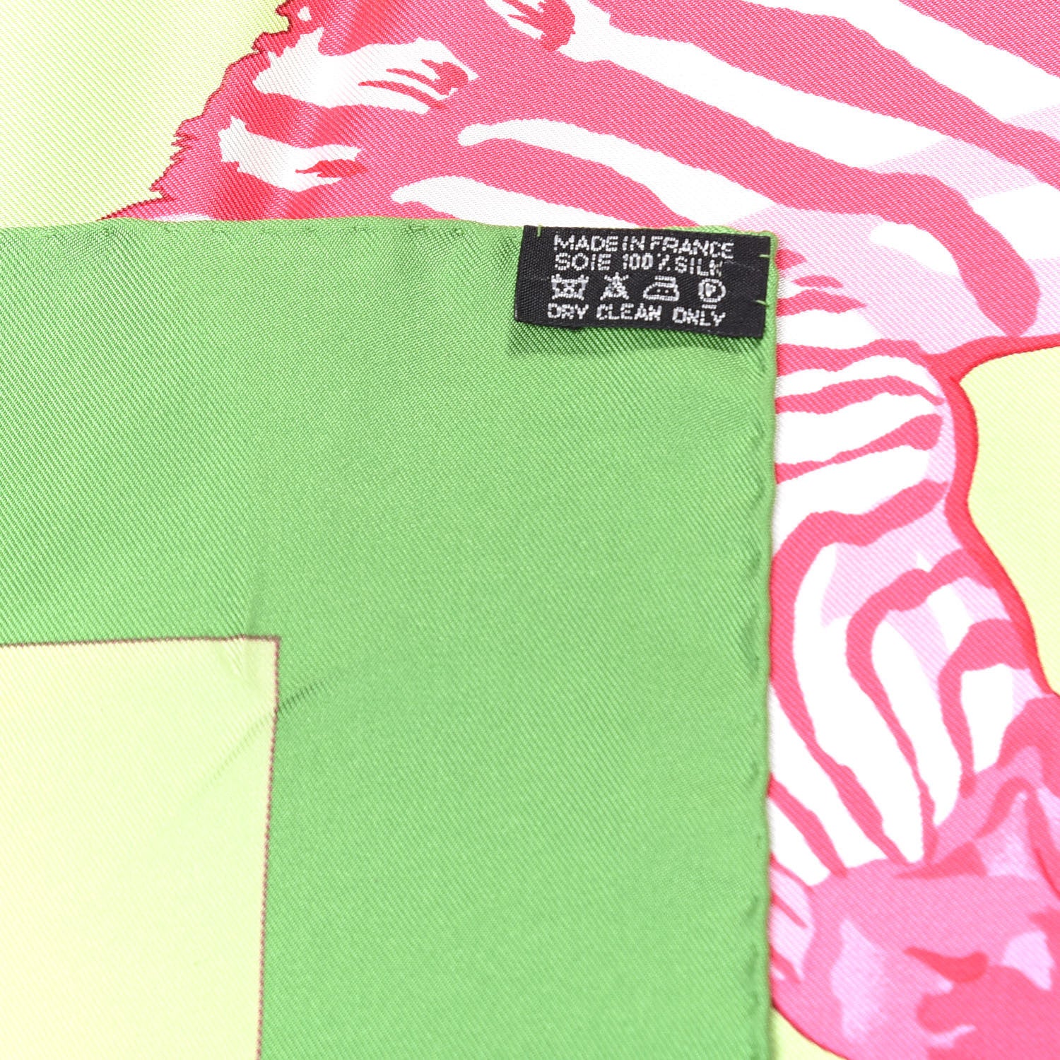 Hermes Silk Les Zebres II Scarf 90 4 of 4