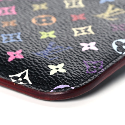 Louis Vuitton Monogram Multicolor Key Pouch Black Grenade 9 of 11