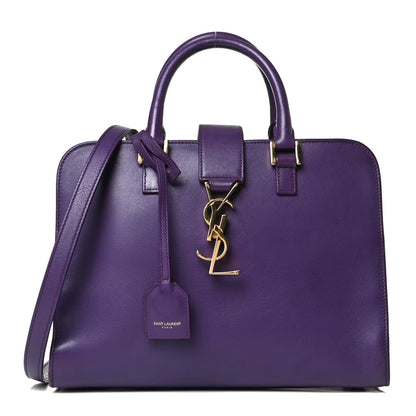 Saint Laurent Calfskin Monogram Baby Cabas Purple 1 of 16