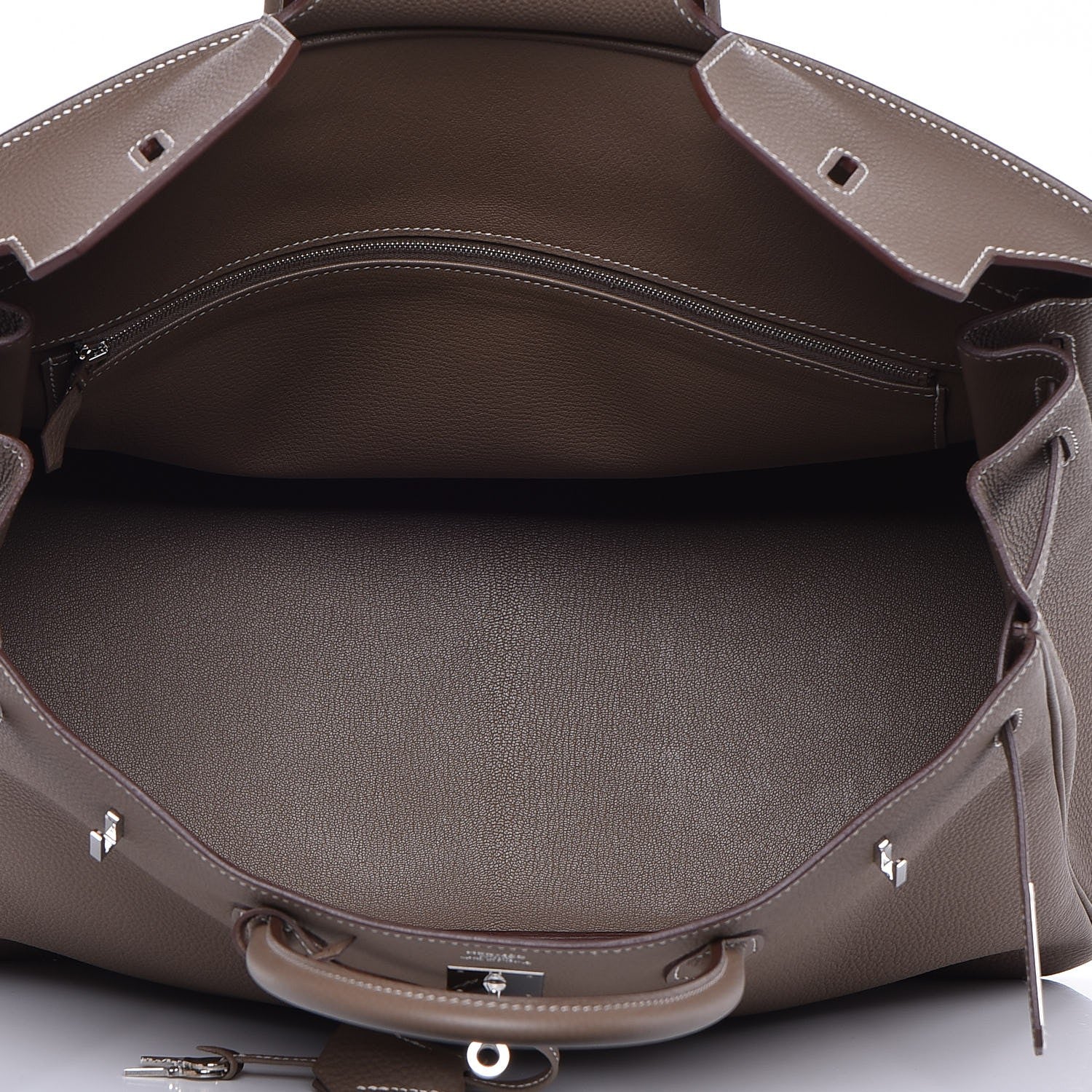 Hermes Togo Birkin 40 Etoupe 7 of 33