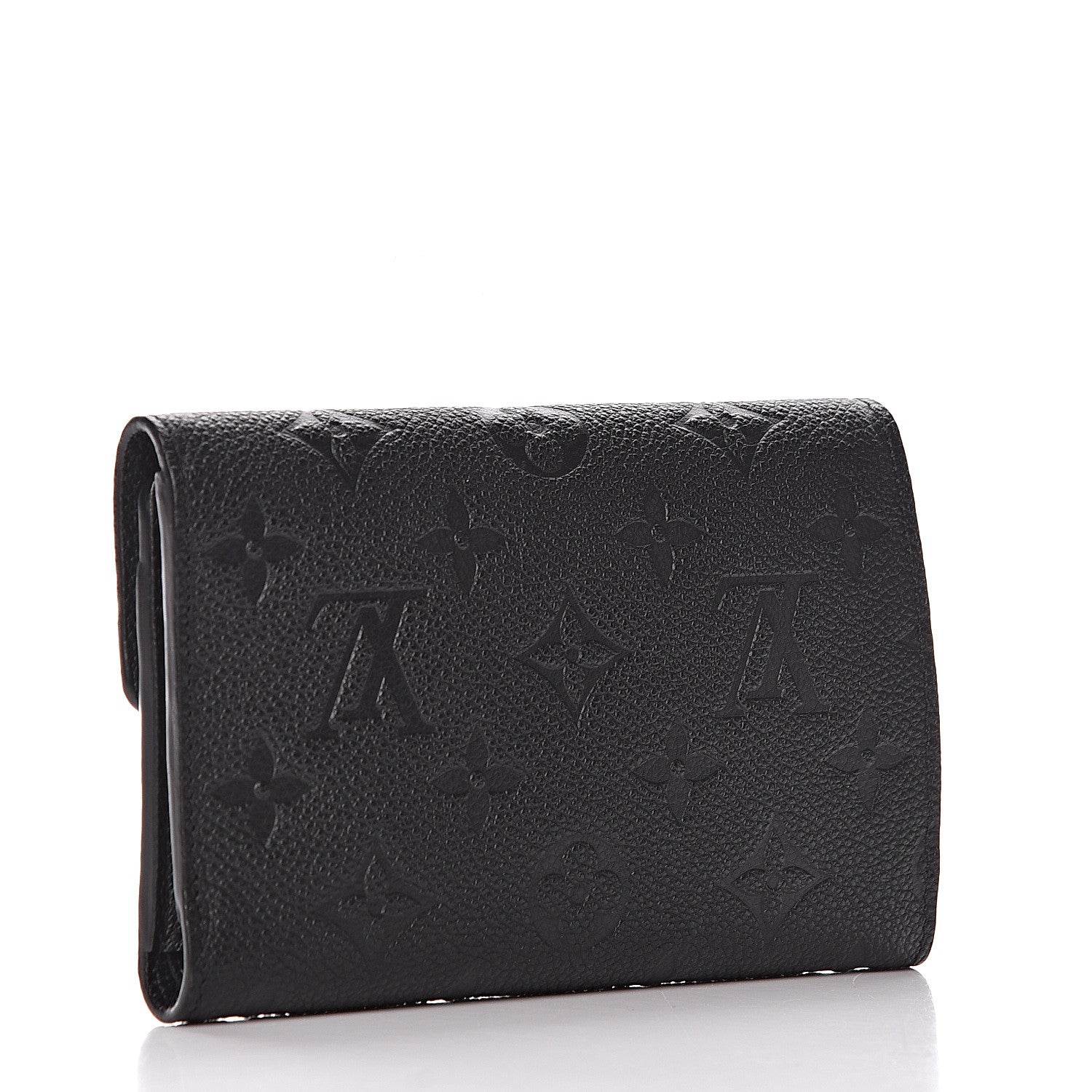 Louis Vuitton Empreinte Compact Curieuse Wallet Black 3 of 8
