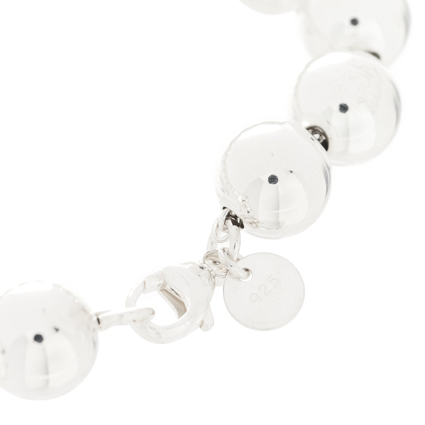 Sterling Silver 10mm HardWear Ball Bracelet