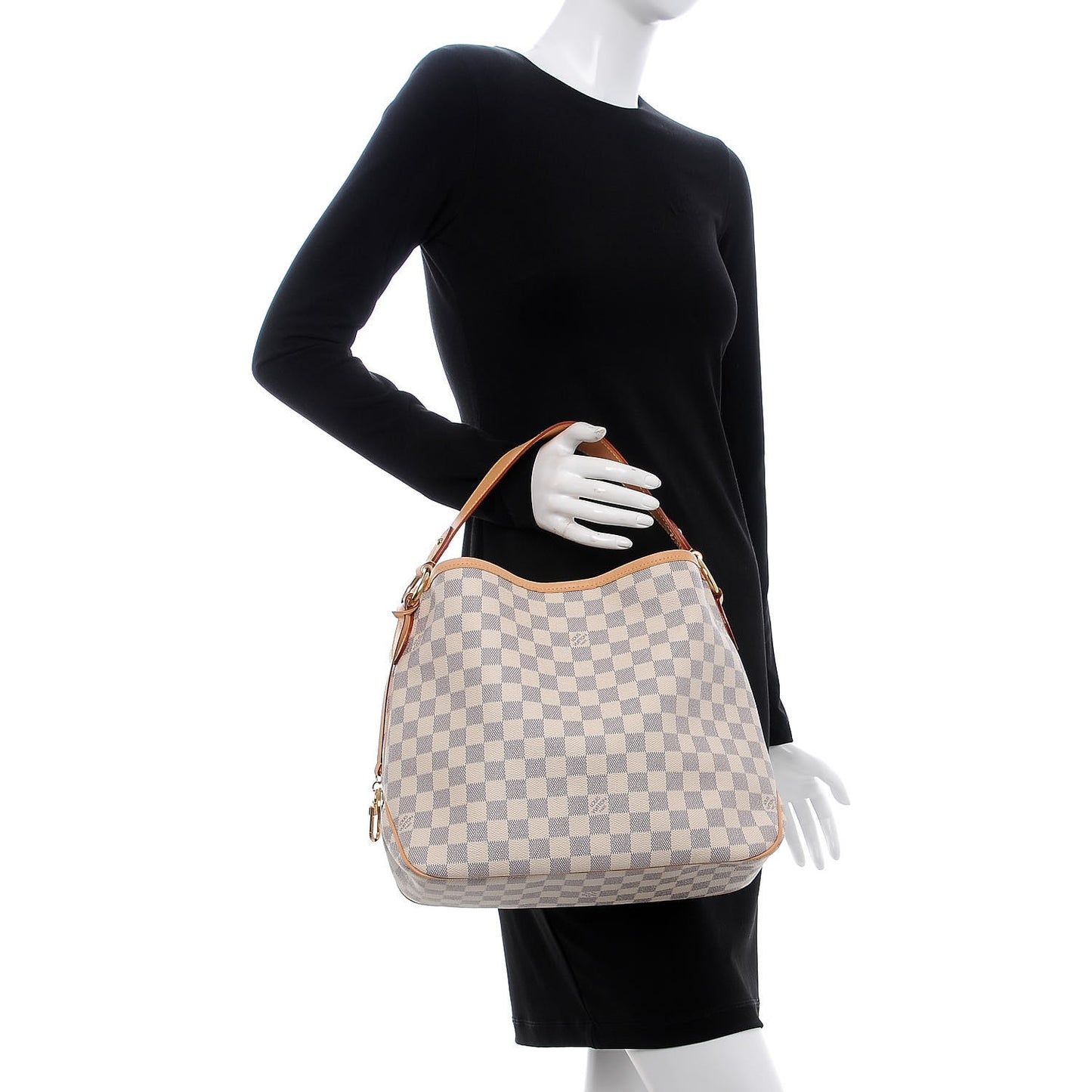 Damier Azur Delightful PM Rose Ballerine