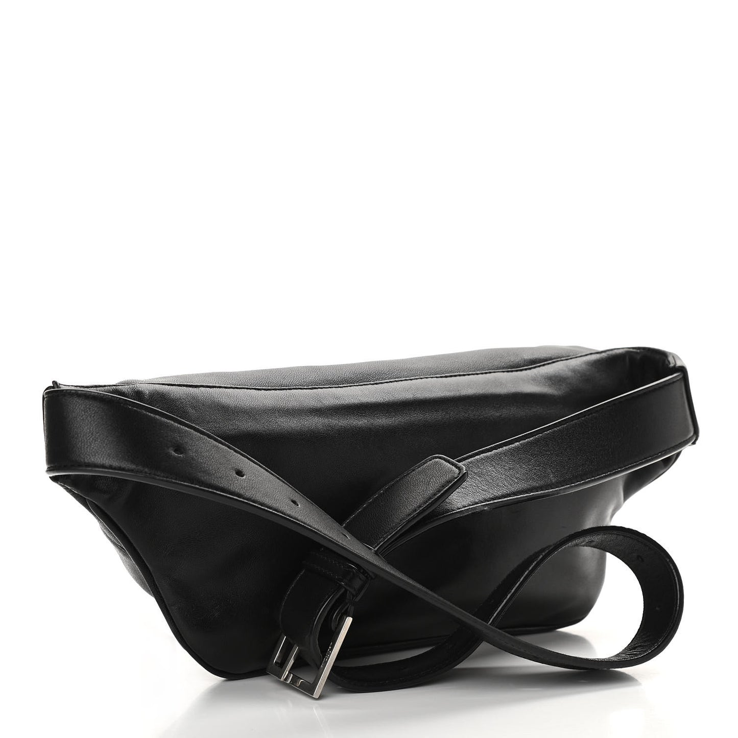 Calfskin Monogram Belt Bag Black