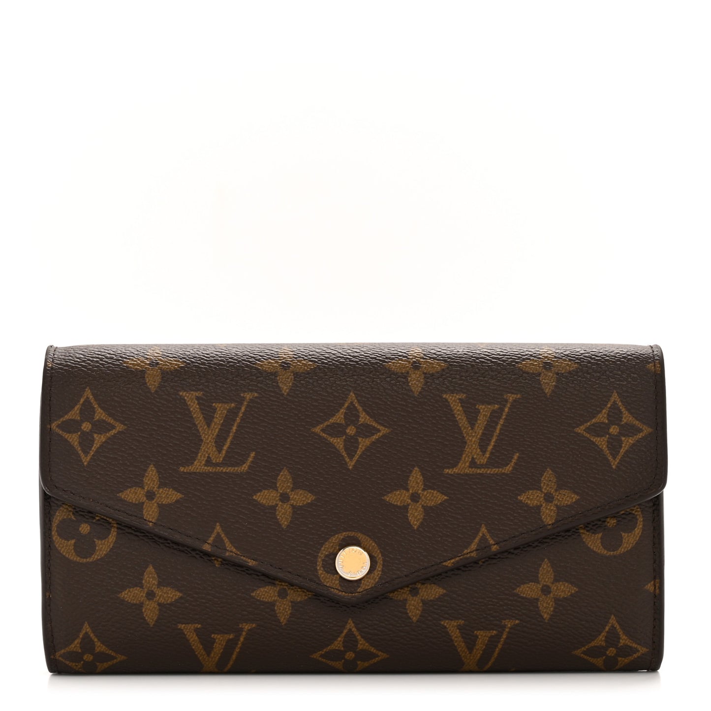 Monogram Sarah Wallet NM Coquelicot