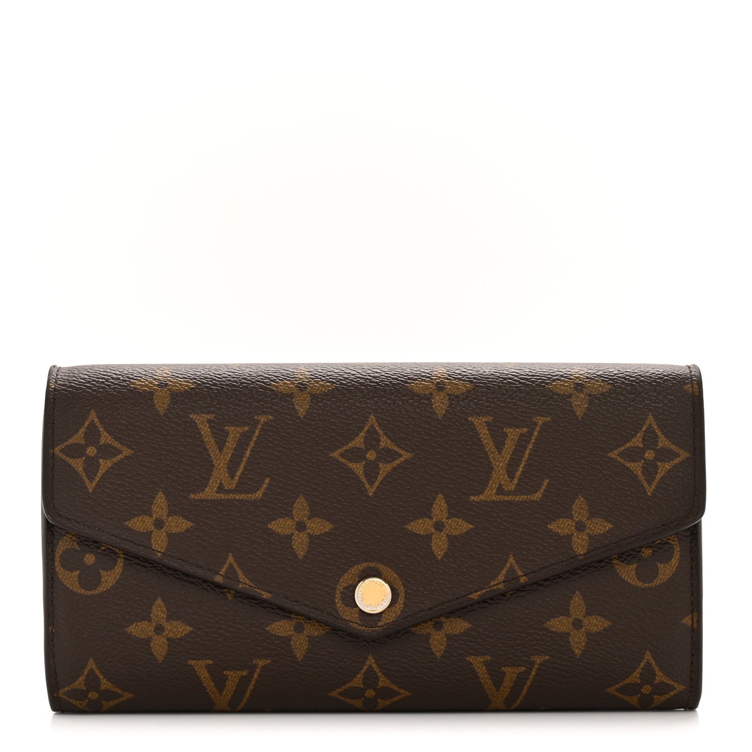 Louis Vuitton Monogram Sarah Wallet NM Coquelicot 1 of 10