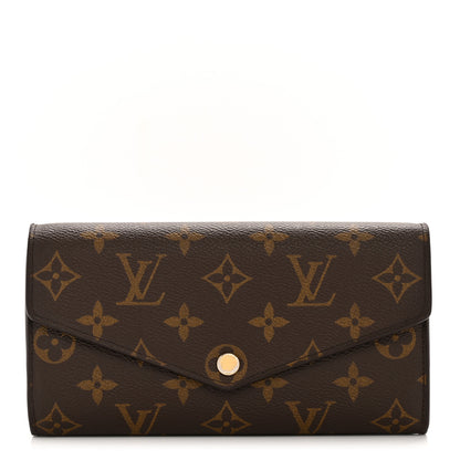 Louis Vuitton Monogram Sarah Wallet NM Coquelicot 1 of 10