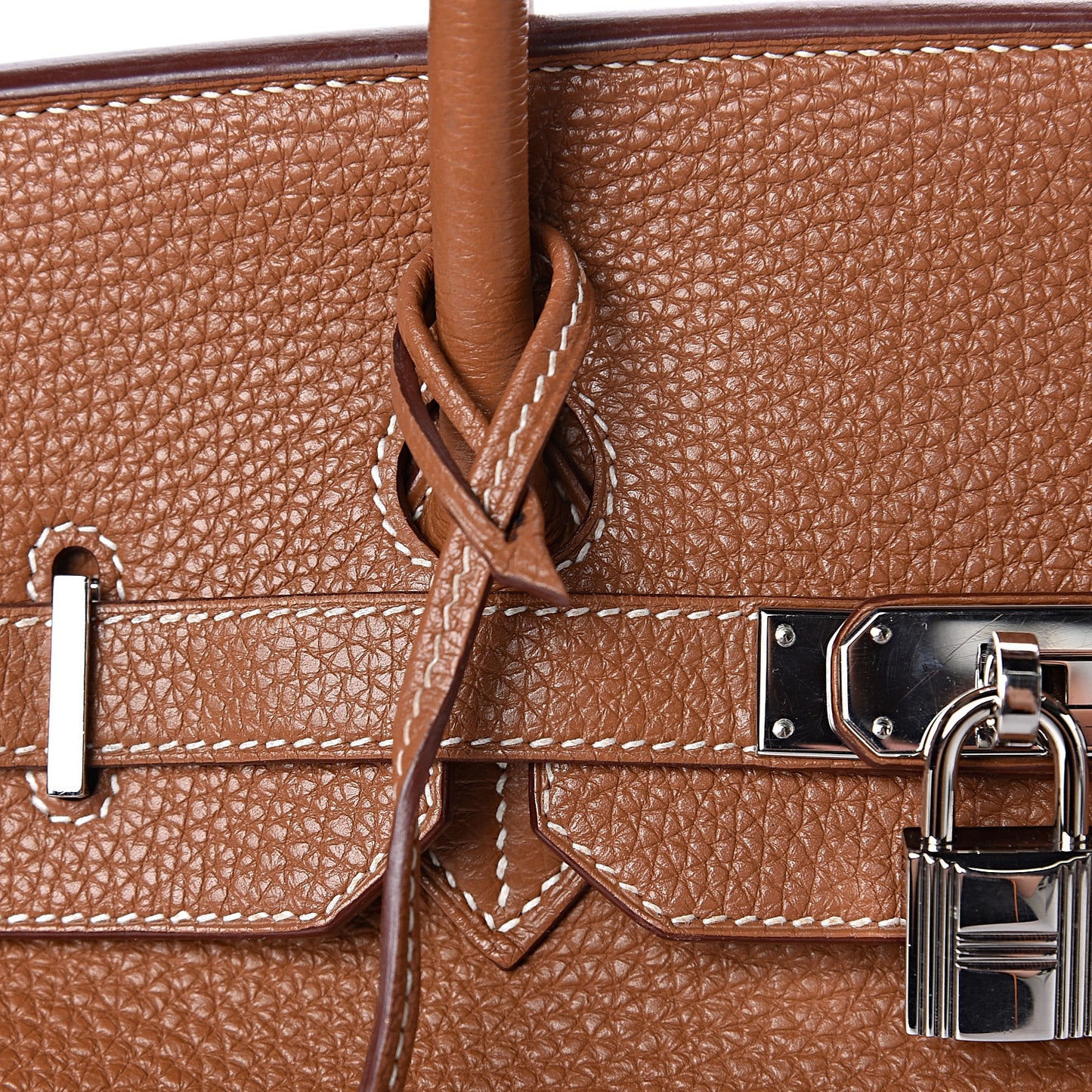 Taurillon Clemence Birkin 35 Gold