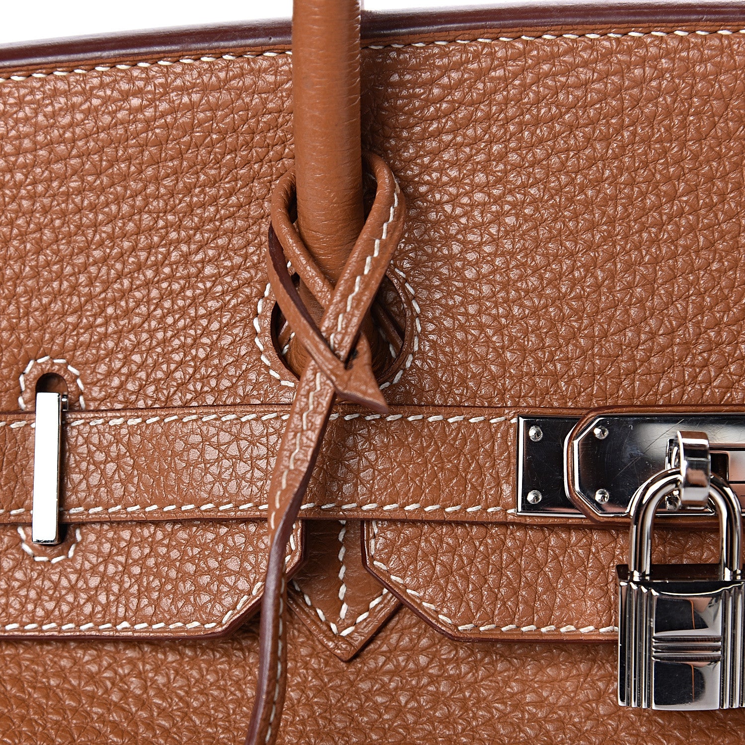 Hermes Taurillon Clemence Birkin 35 Gold 40 of 41