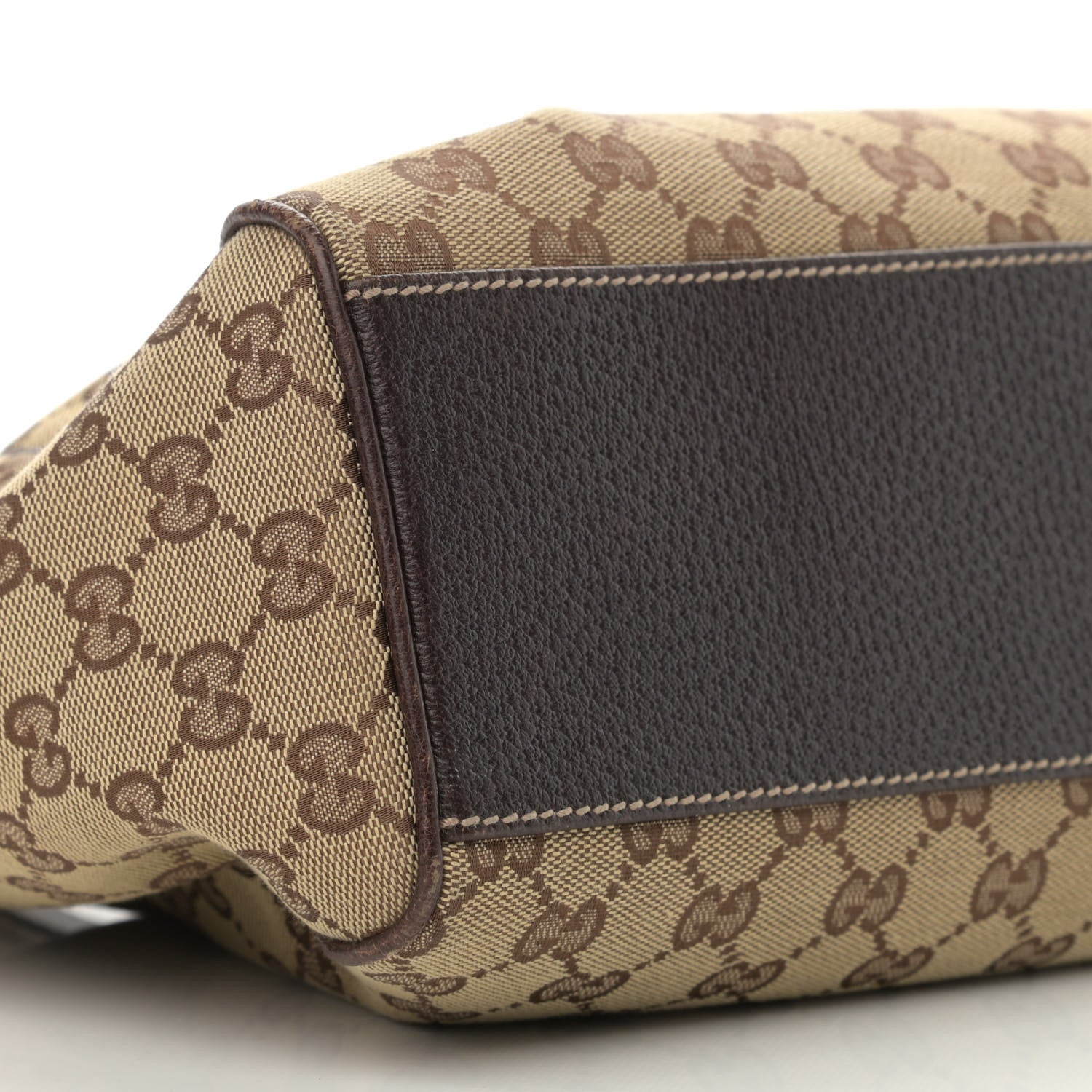 Gucci Monogram Medium Charmy Shoulder Bag Dark Brown 9 of 11