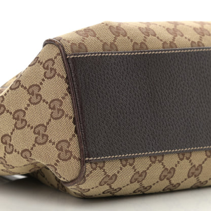 Gucci Monogram Medium Charmy Shoulder Bag Dark Brown 9 of 11