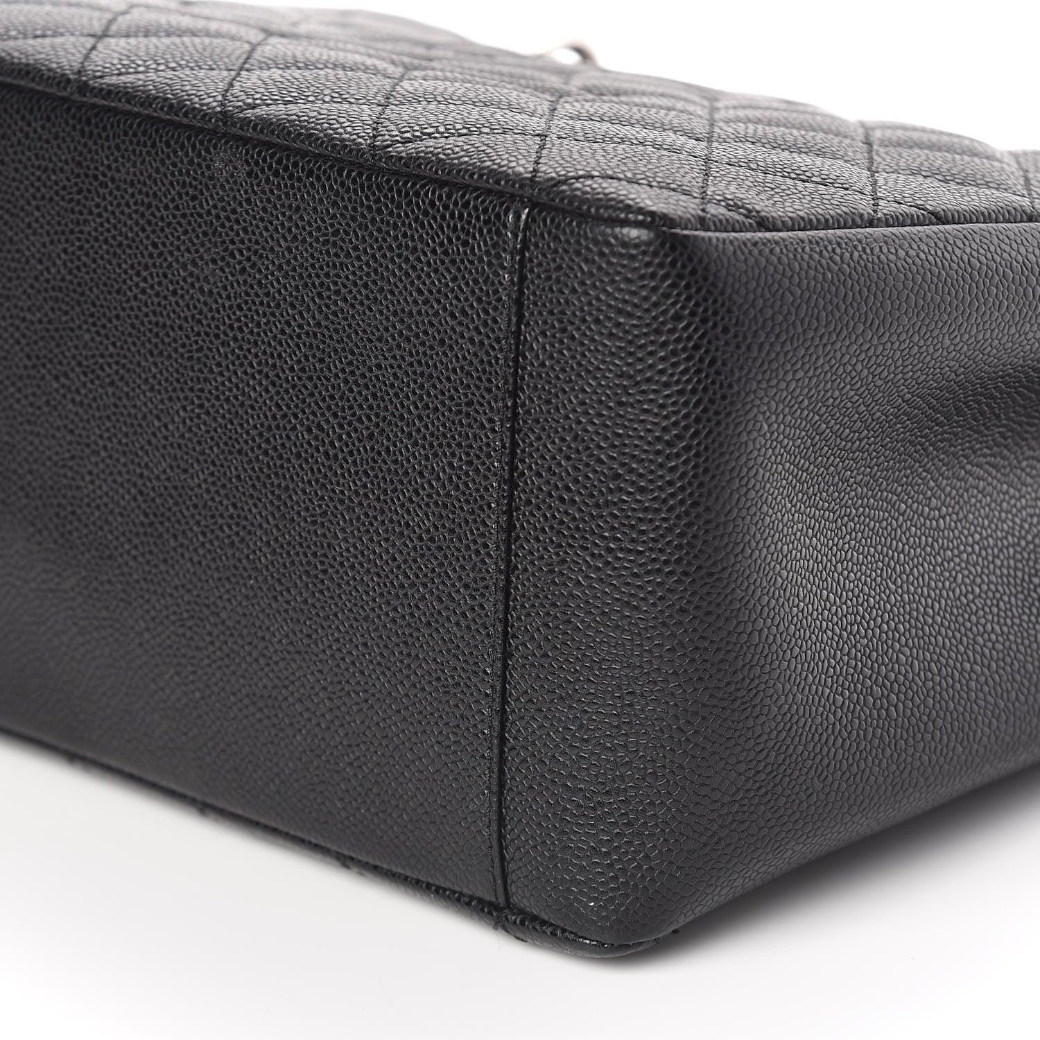 Chanel Caviar Quilted Grand Shopping Tote GST Black 9 of 10