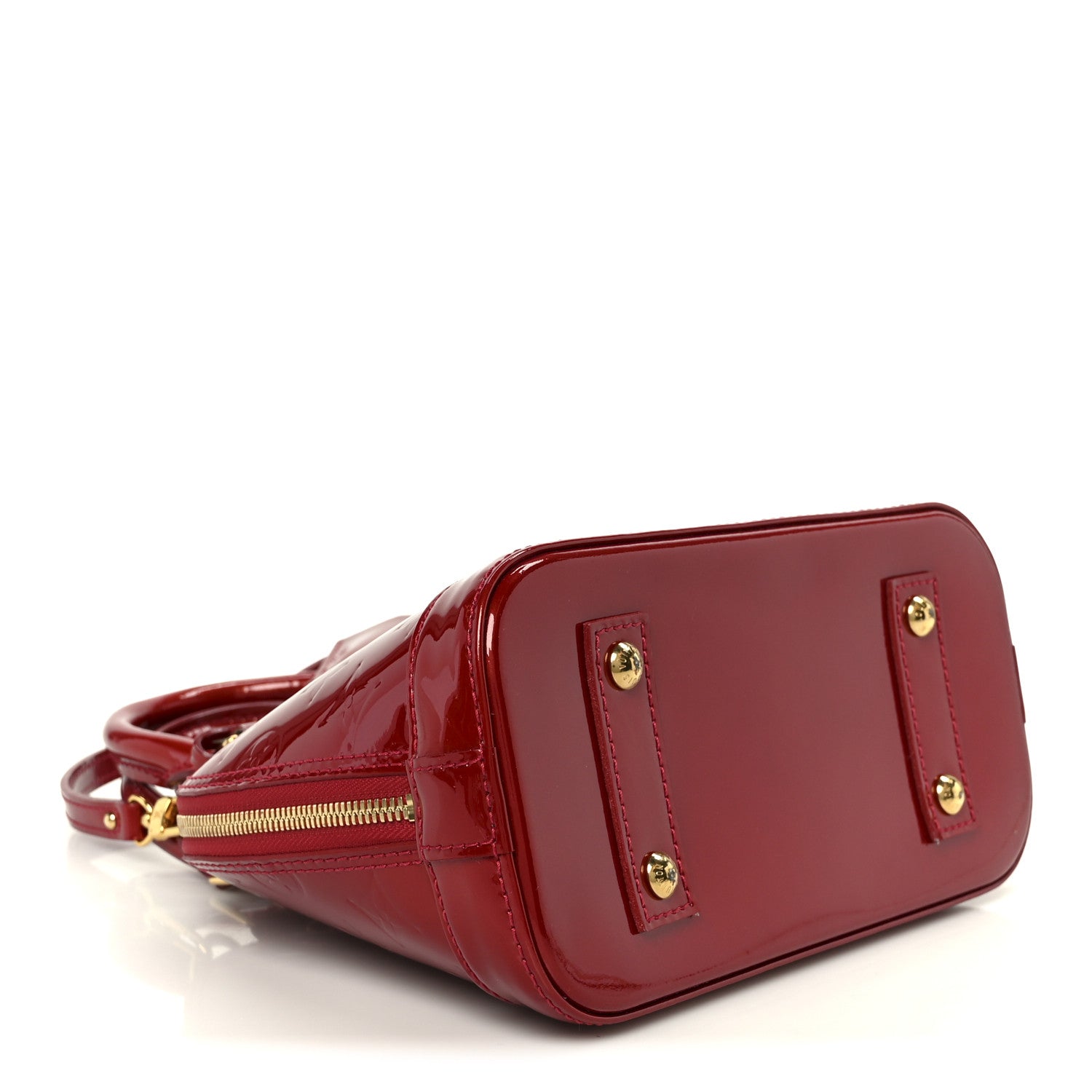 Louis Vuitton Vernis Alma BB Cherry 4 of 10