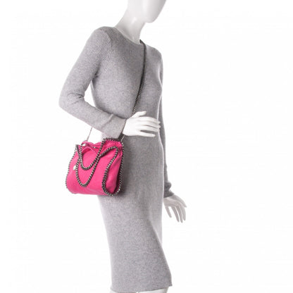 Stella McCartney Shaggy Deer Mini Falabella Tote Hot Pink 2 of 9