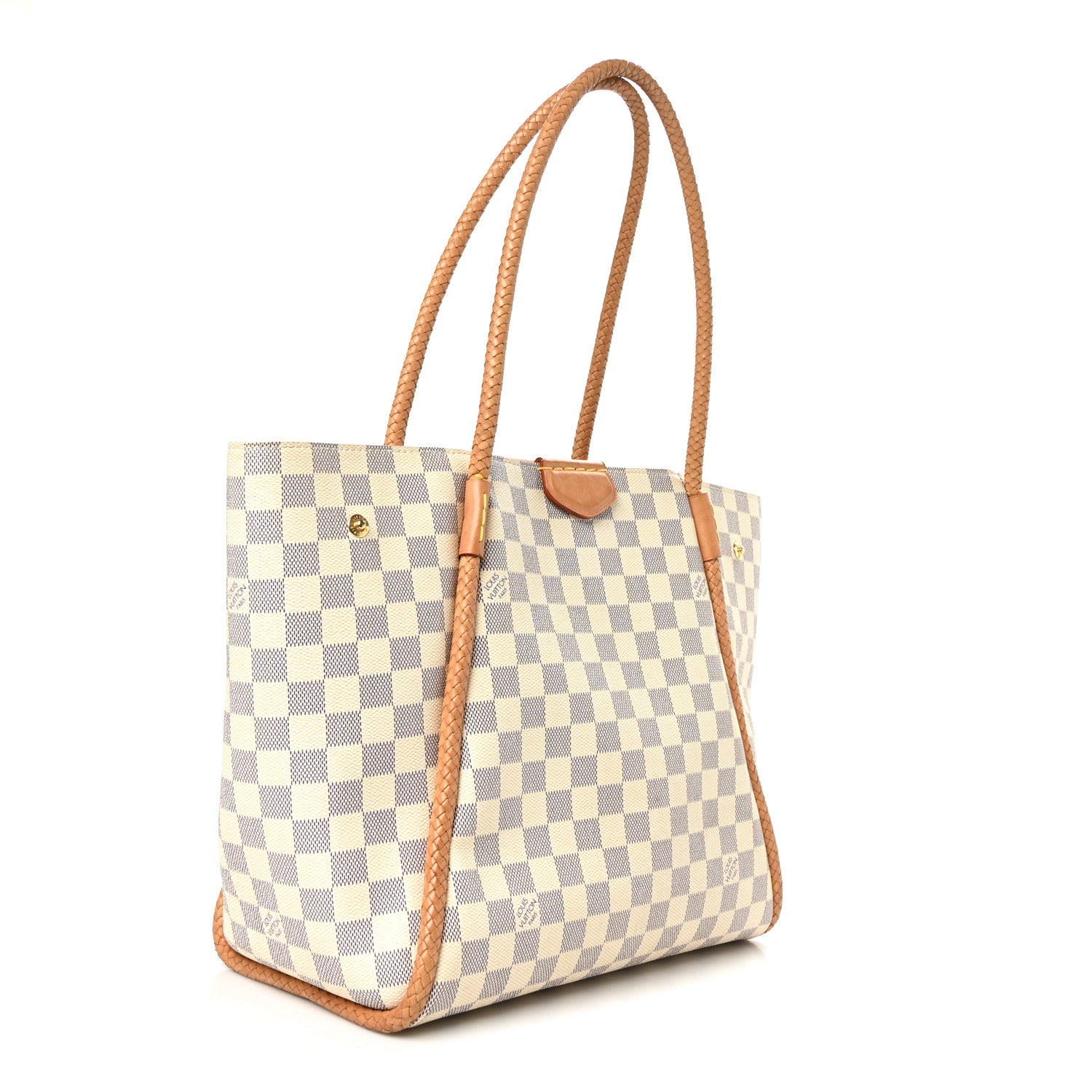 Louis Vuitton Damier Azur Propriano Rose Ballerine 3 of 8