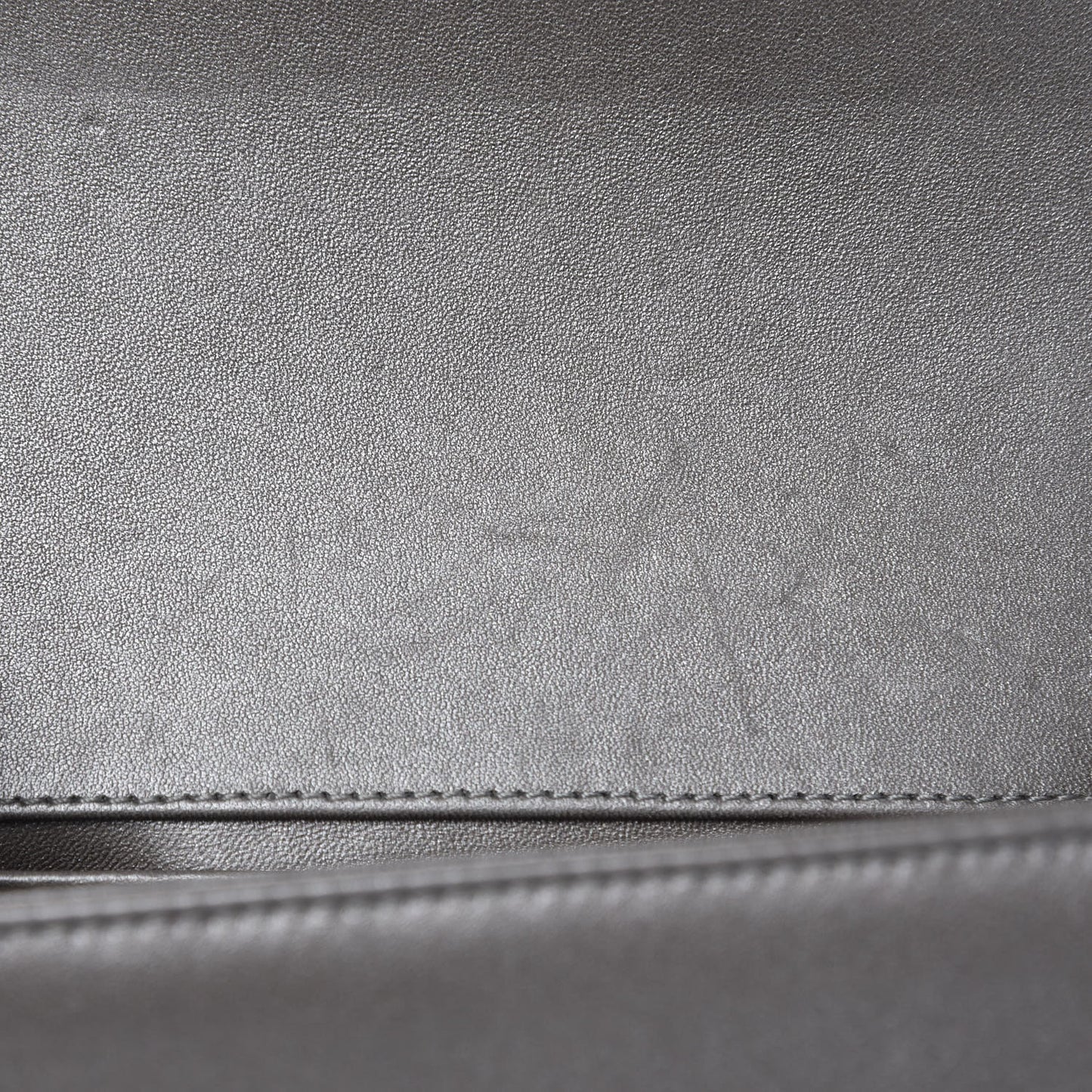 Galuchat Stingray Small Boy Flap Silver
