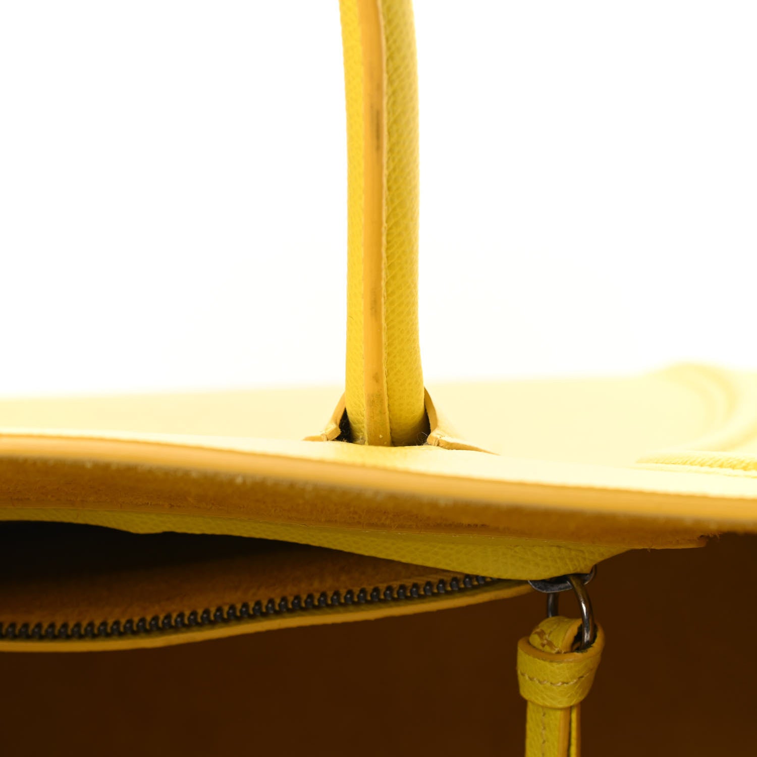 Celine Grained Calfskin Medium Phantom Luggage Yellow 17 of 18