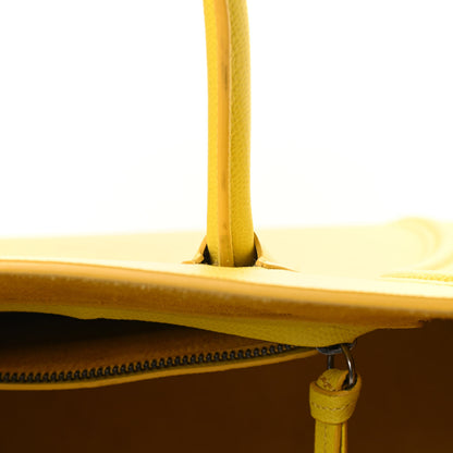 Celine Grained Calfskin Medium Phantom Luggage Yellow 17 of 18