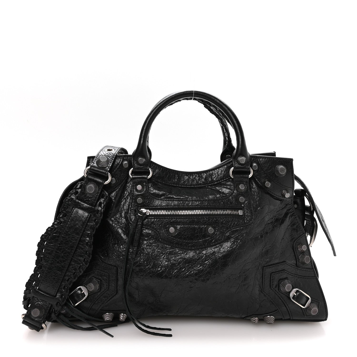 Balenciaga Agneau Arena Neo Cagole City Handbag Black 1 of 11