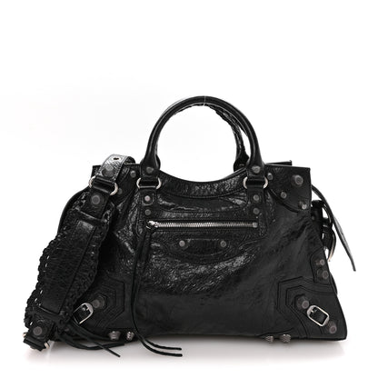 Balenciaga Agneau Arena Neo Cagole City Handbag Black 1 of 11