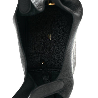 Hermes Taurillon Clemence Picotin Lock 18 PM Black 5 of 11