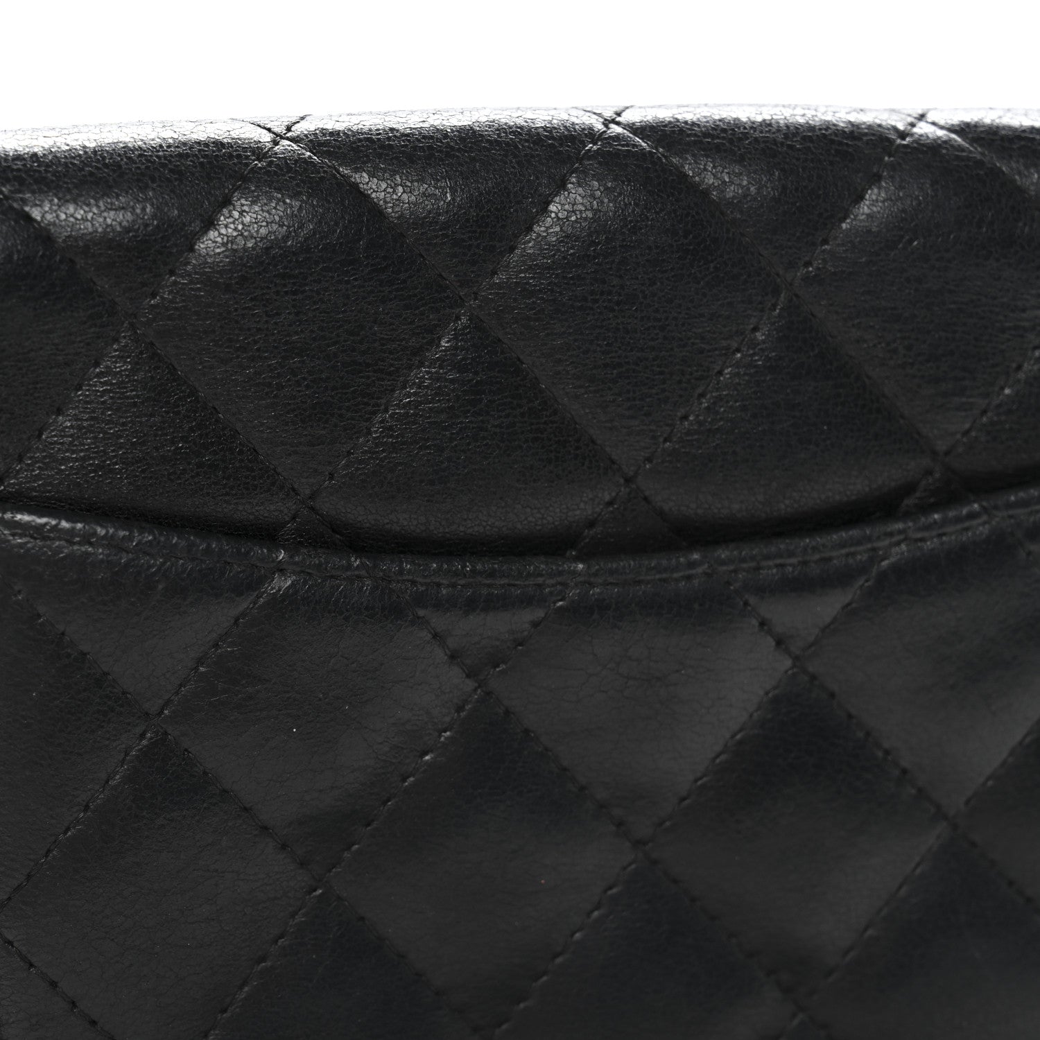 Chanel Lambskin Quilted Wallet On Chain WOC Black 14 of 14