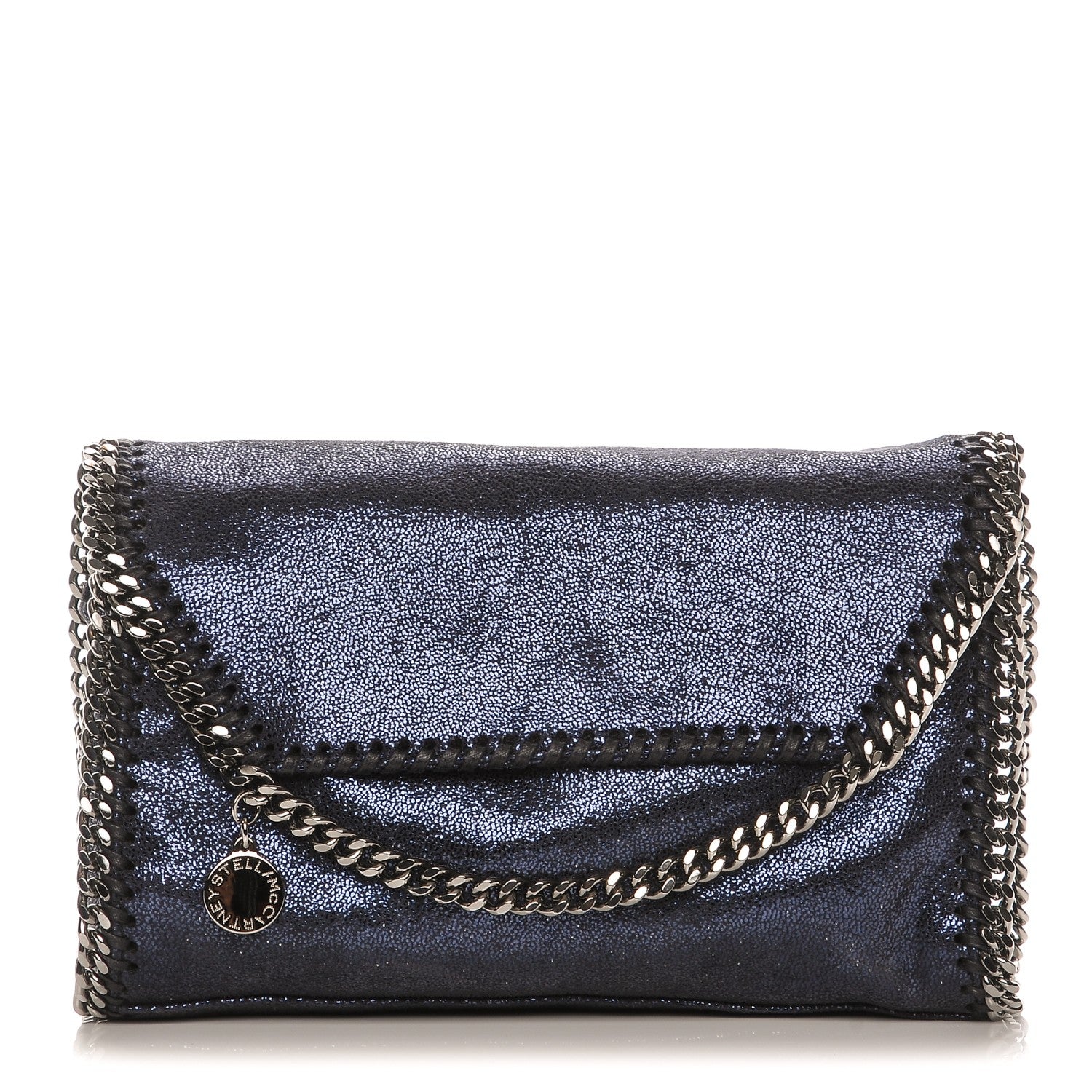 Stella McCartney Shaggy Deer Falabella Mini Crossbody Bag Lapis Navy 1 of 6