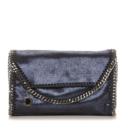Stella McCartney Shaggy Deer Falabella Mini Crossbody Bag Lapis Navy 1 of 6