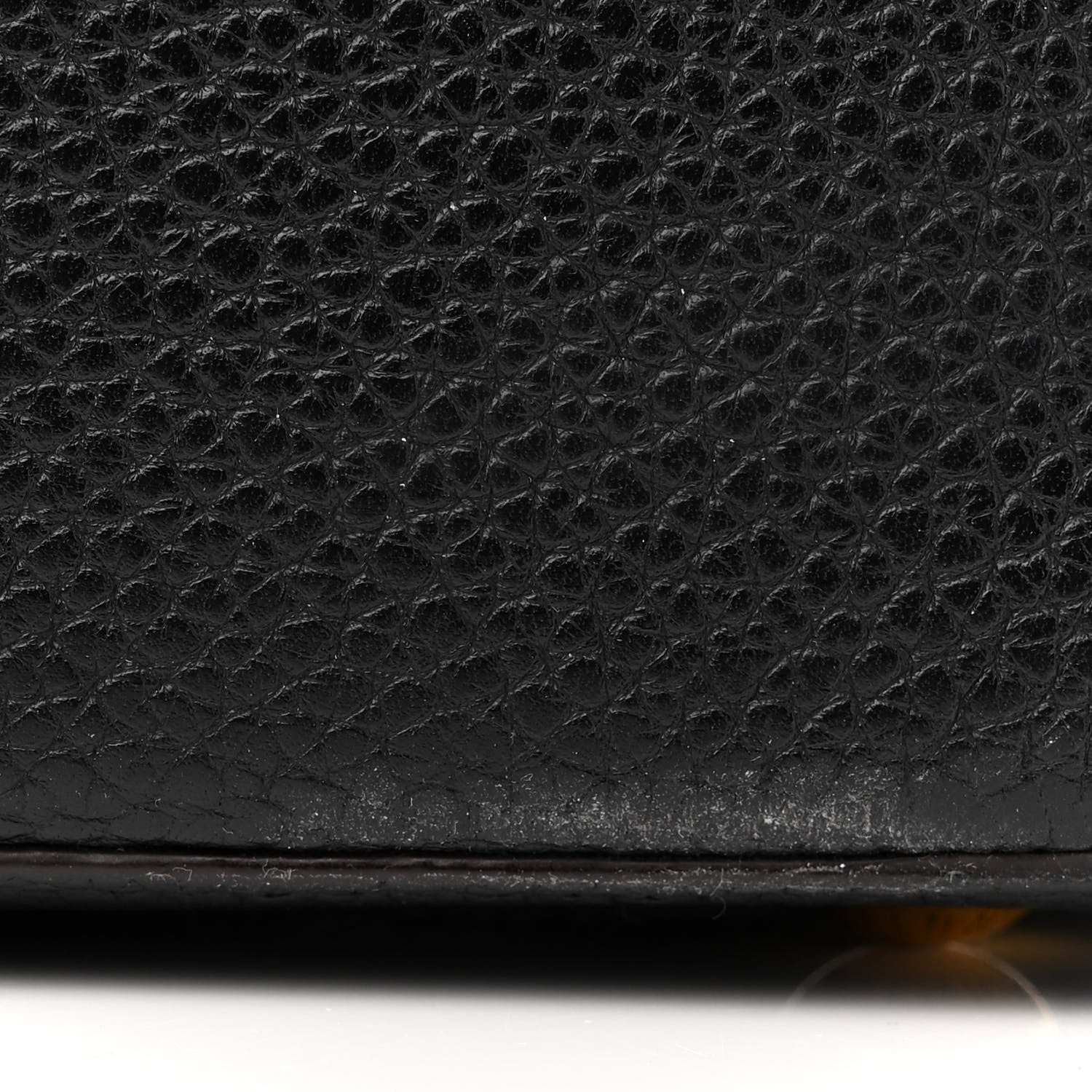 Louis Vuitton Taurillon Capucines MM Black Fuchsia 15 of 16