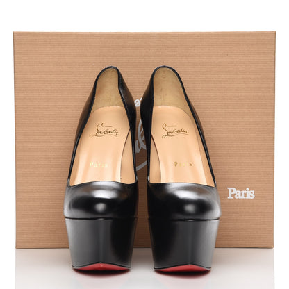 Christian Louboutin Shiny Calfskin Alta Vicky 160 Pumps 39.5 Black 7 of 7