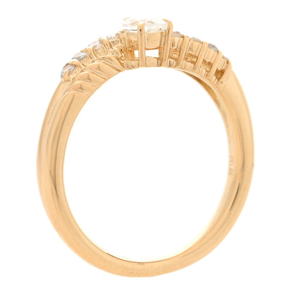 Parker & West by FASHIONPHILE 18K Yellow Gold Diamond .28ct Pear Cut Ring 52 6 6 of 10