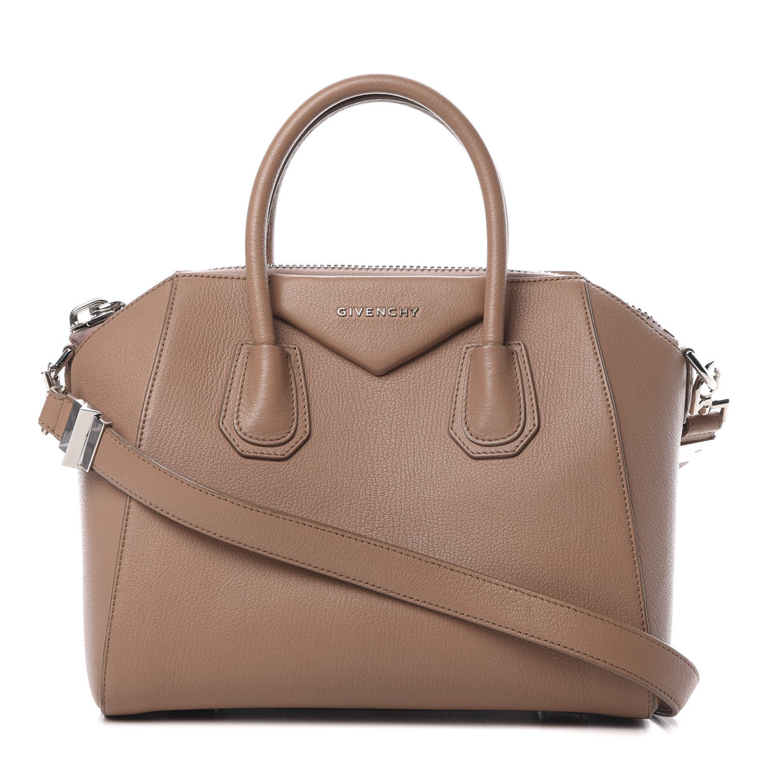 Givenchy Sugar Goatskin Small Antigona Medium Beige 1 of 13