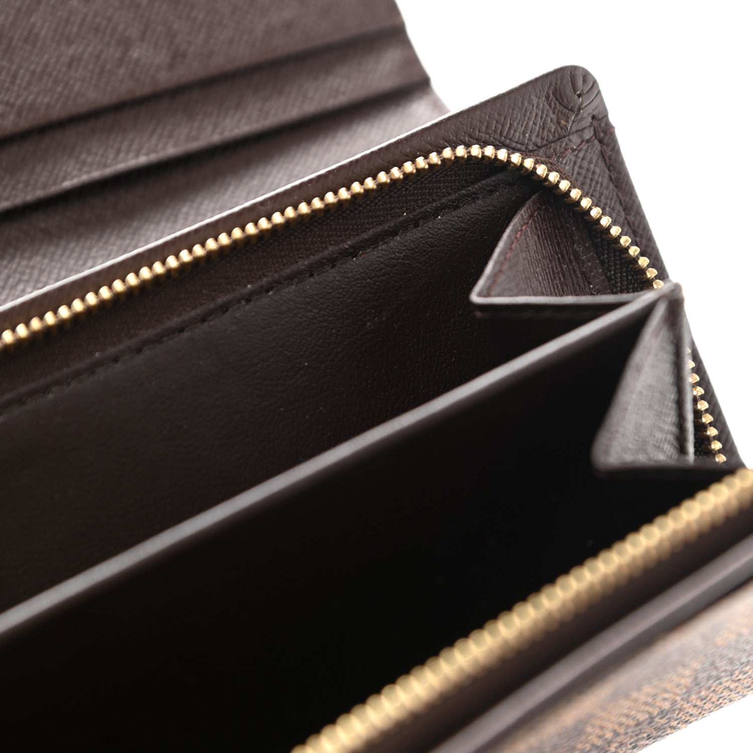 Louis Vuitton Damier Ebene Porte-Monnaie Tresor Wallet 11 of 12