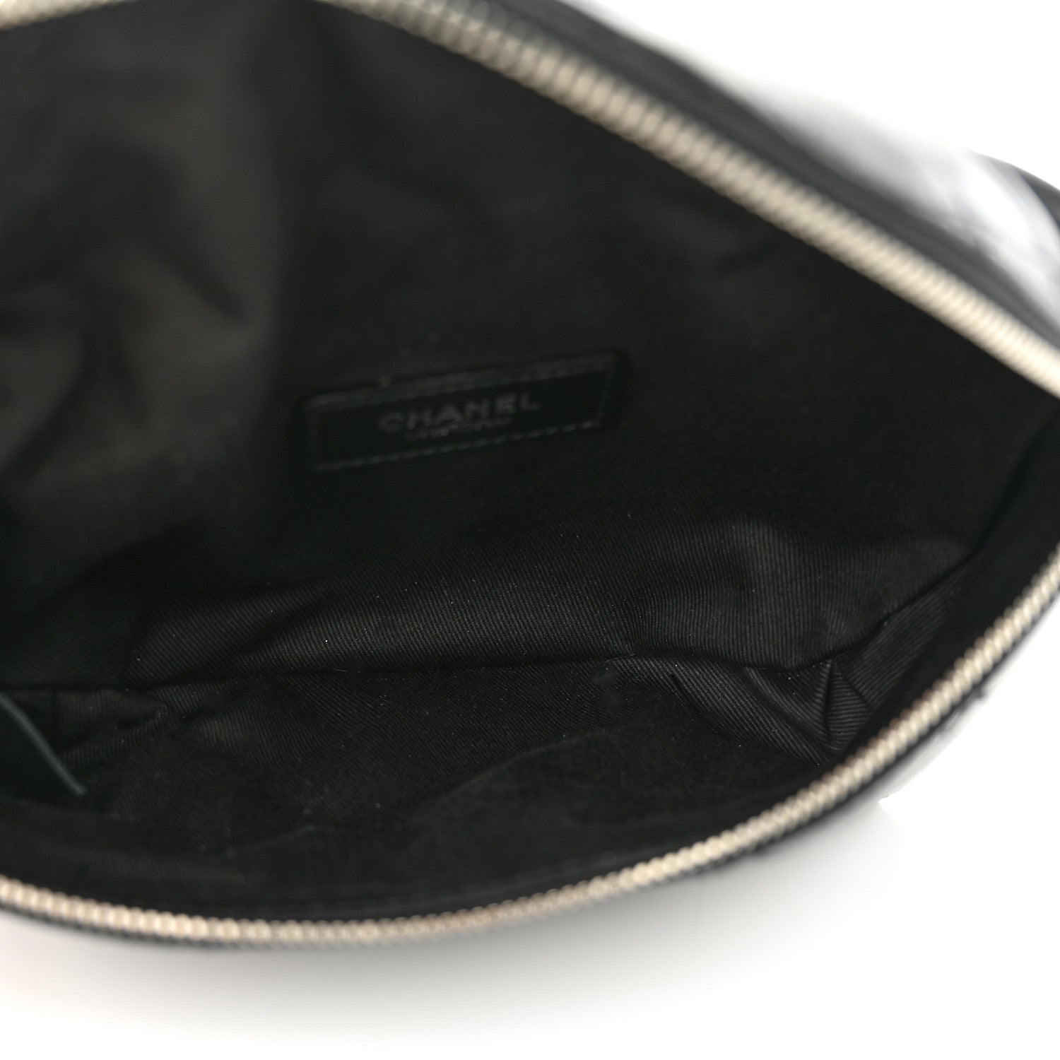 Chanel Calfskin Quilted Waist Belt Bag Black 5 of 11