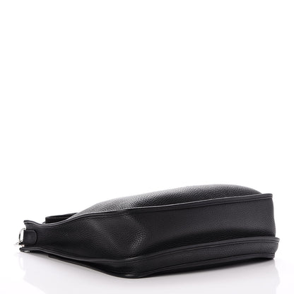 Hermes Taurillon Clemence Evelyne III GM Black 4 of 7