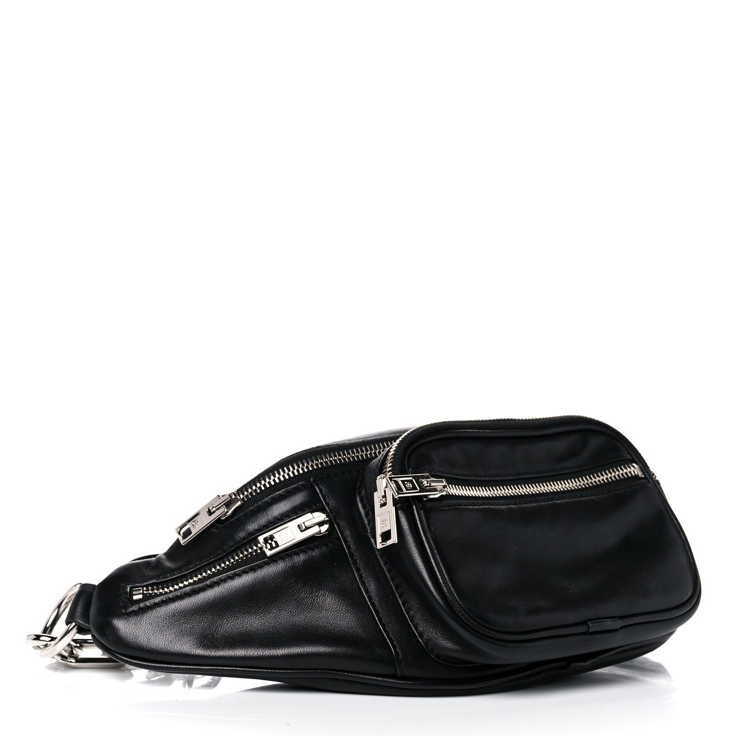 Alexander Wang Lambskin Attica Belt Bag Black 3 of 12