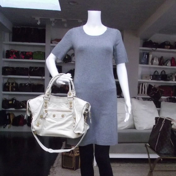 Balenciaga Chevre Giant Part Time Ivory 2 of 10