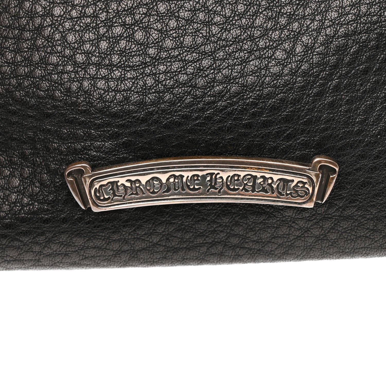 Chrome Hearts Grained Calfskin Viv Dagger Hobo Bag Black 8 of 10