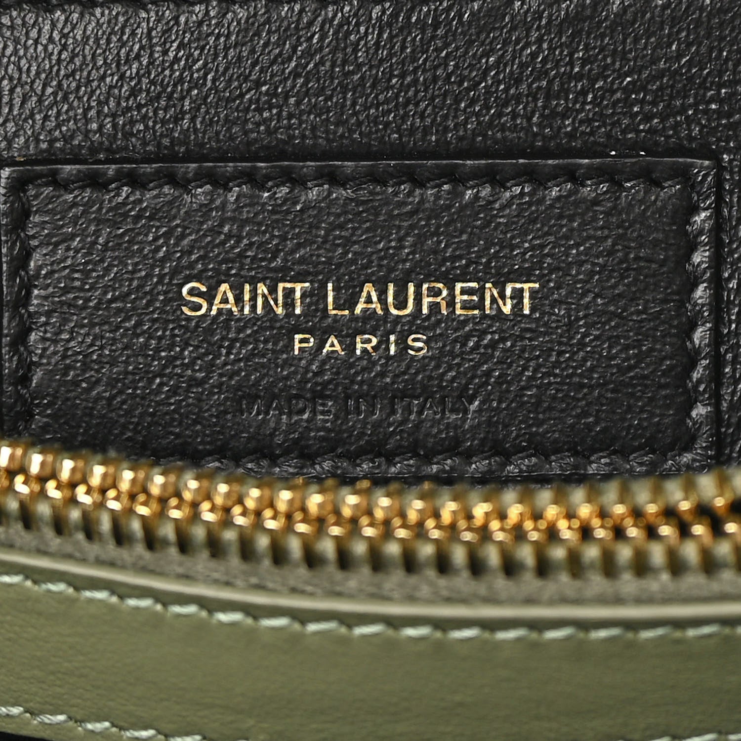 Saint Laurent Calfskin Y Quilted Monogram Small Loulou Chain Satchel Light Sage 6 of 13