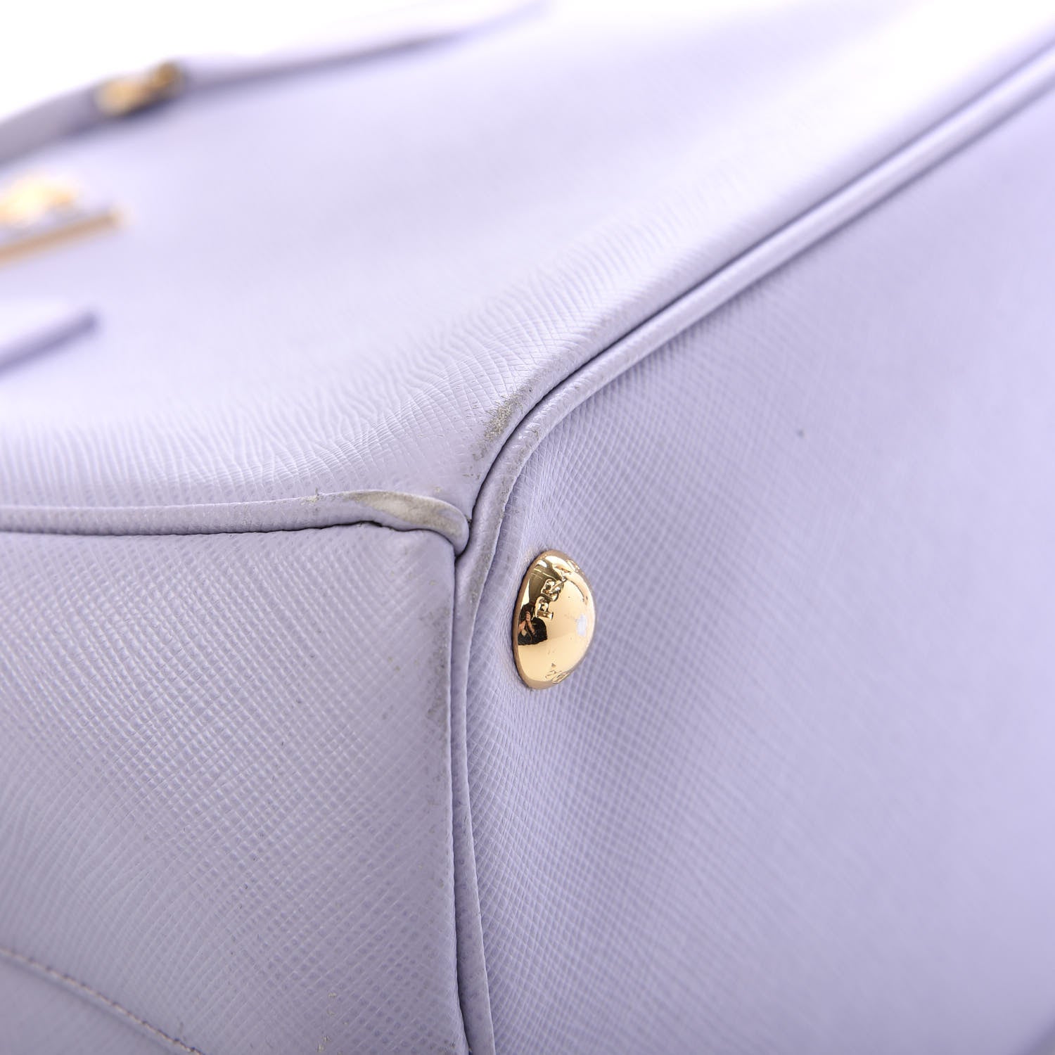 Prada Saffiano Small Galleria Double Zip Tote Glicine 13 of 18
