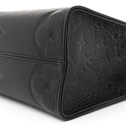 Louis Vuitton Empreinte Monogram Giant Onthego PM Black 9 of 9
