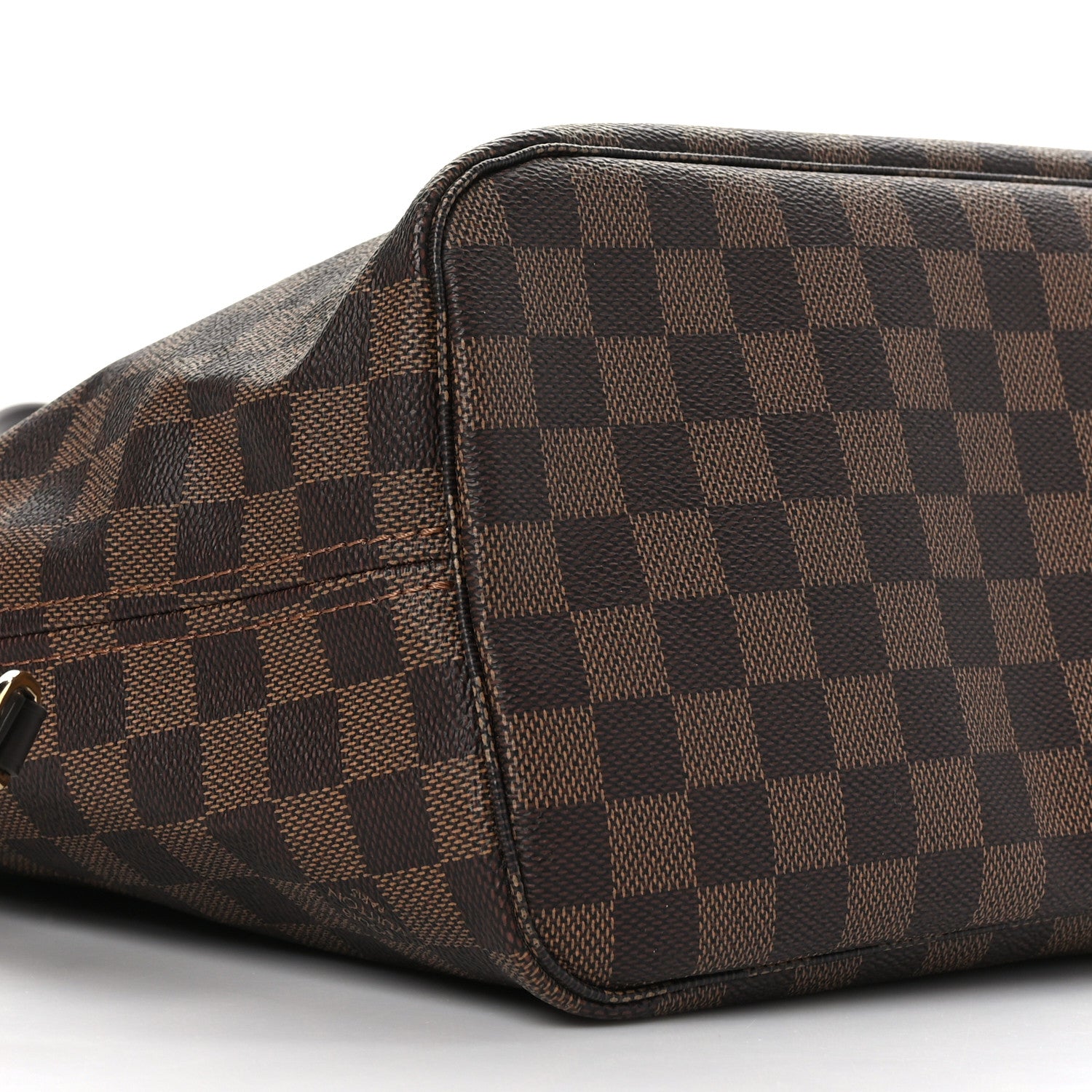 Louis Vuitton Damier Ebene Neo Neverfull MM Rose Ballerine 7 of 8