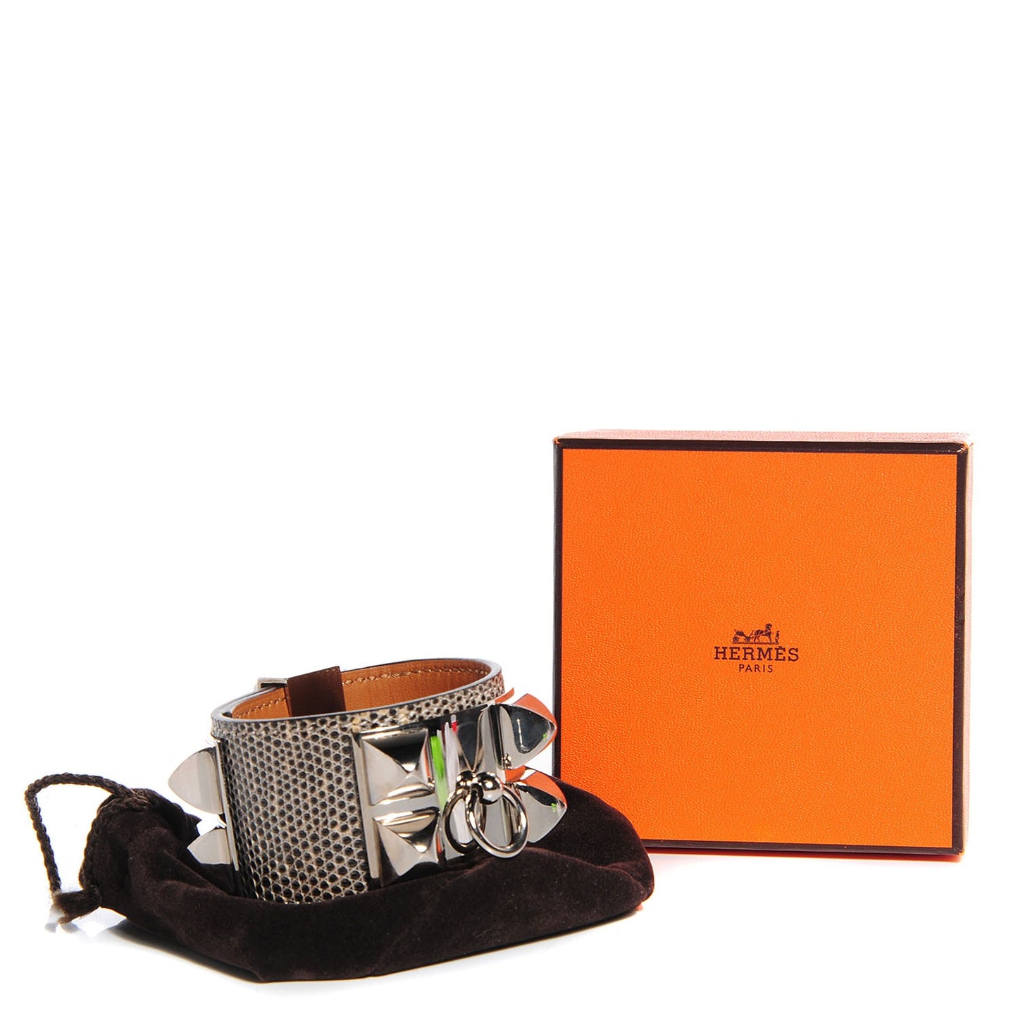 Lizard Collier de Chien CDC Bracelet Small Ombre