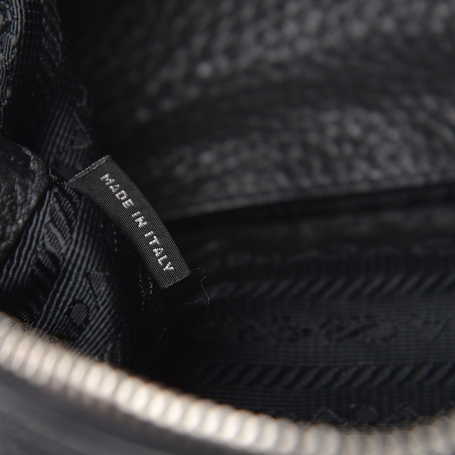 Prada Vitello Daino Crossbody Bag Black 7 of 16